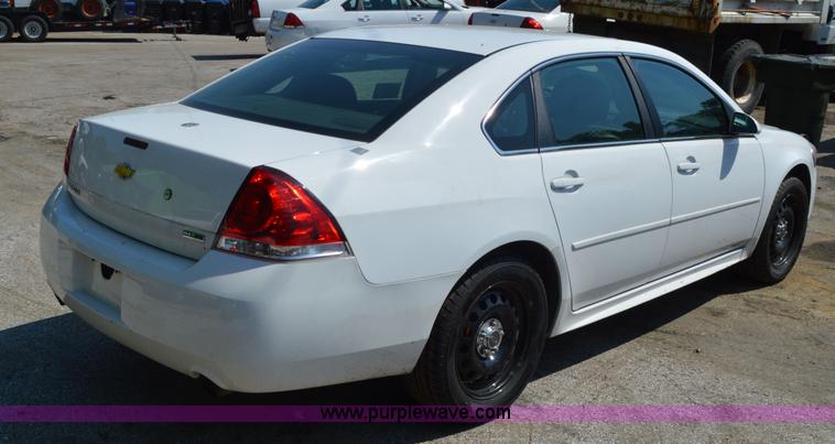 image for item G3614 2012 Chevrolet Impala Police Cruiser