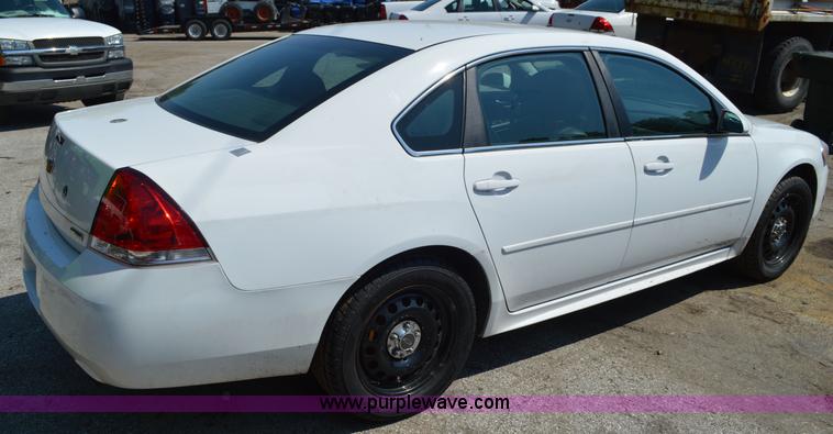 image for item G3614 2012 Chevrolet Impala Police Cruiser