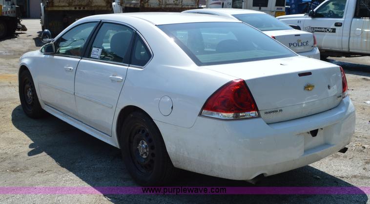 image for item G3615 2012 Chevrolet Impala Police Cruiser