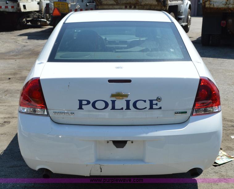 image for item G3616 2012 Chevrolet Impala Police Cruiser