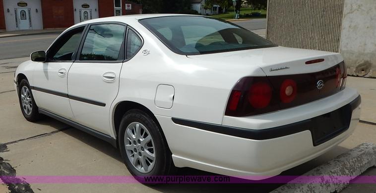 image for item J6454 2001 Chevrolet Impala