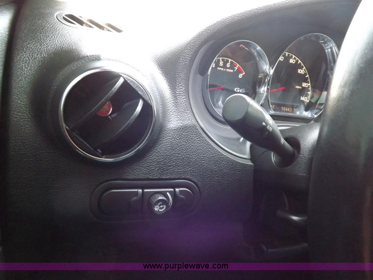 image for item J6866 2010 Pontiac G6