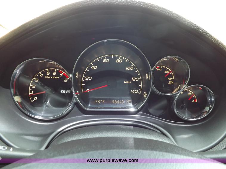 image for item J6866 2010 Pontiac G6