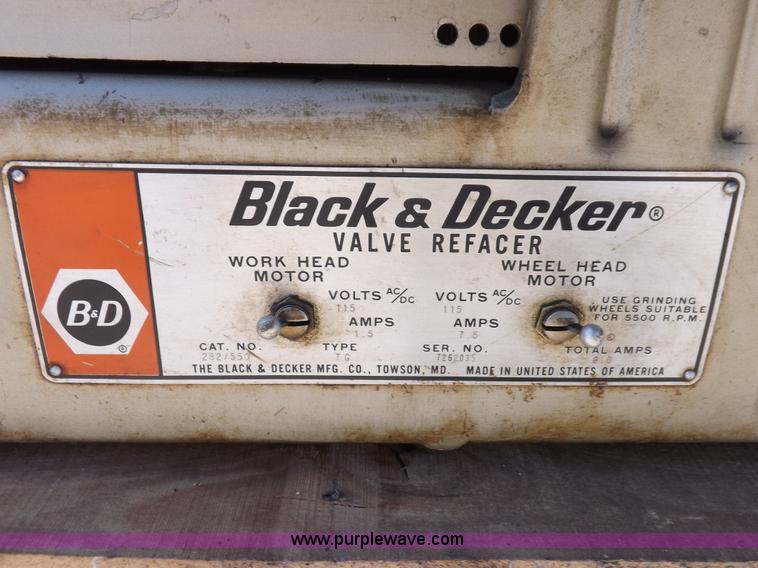 image for item J6873 Black & Decker valve grinder and seat grinder