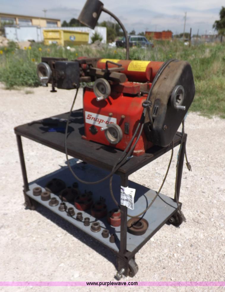 image for item J6874 Snap-On-Kwik Way brake rotor and drum lathe