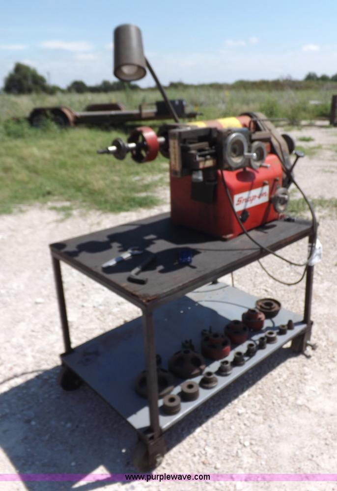 image for item J6874 Snap-On-Kwik Way brake rotor and drum lathe