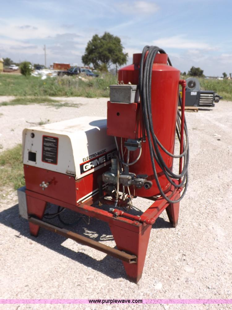 image for item J6876 Electro-Magic hot water pressure washer