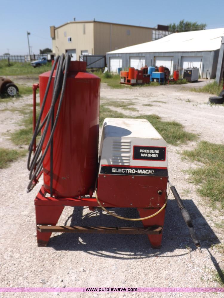 image for item J6876 Electro-Magic hot water pressure washer