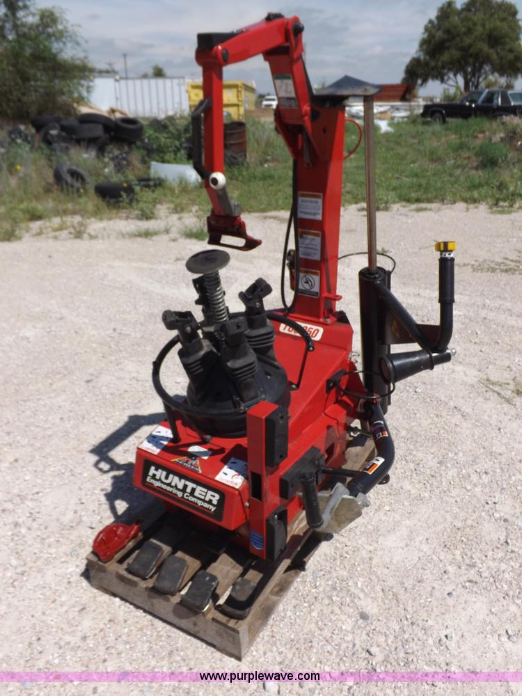 image for item J6877 Hunter rim clamp tire machine