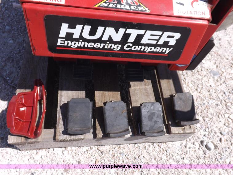 image for item J6877 Hunter rim clamp tire machine