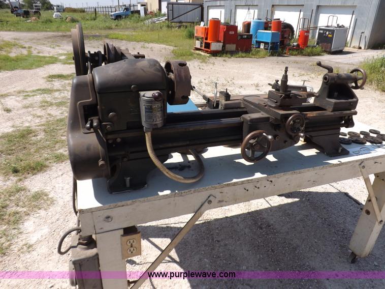 image for item J6881 Ward Powr-Kraft metal lathe