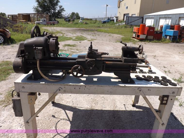 image for item J6881 Ward Powr-Kraft metal lathe