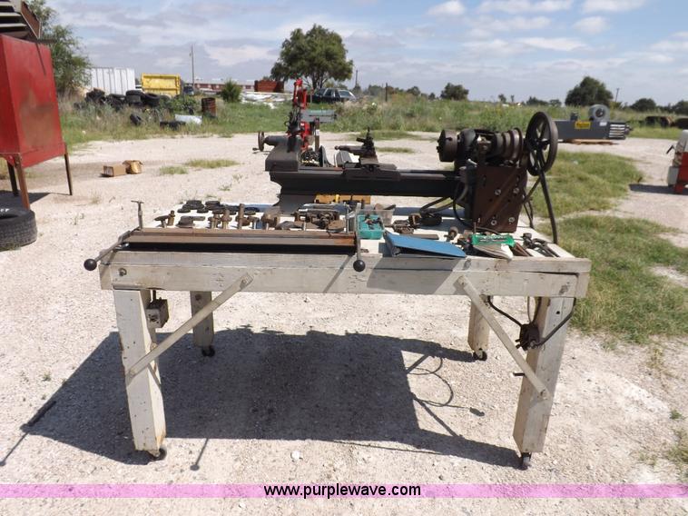 image for item J6881 Ward Powr-Kraft metal lathe