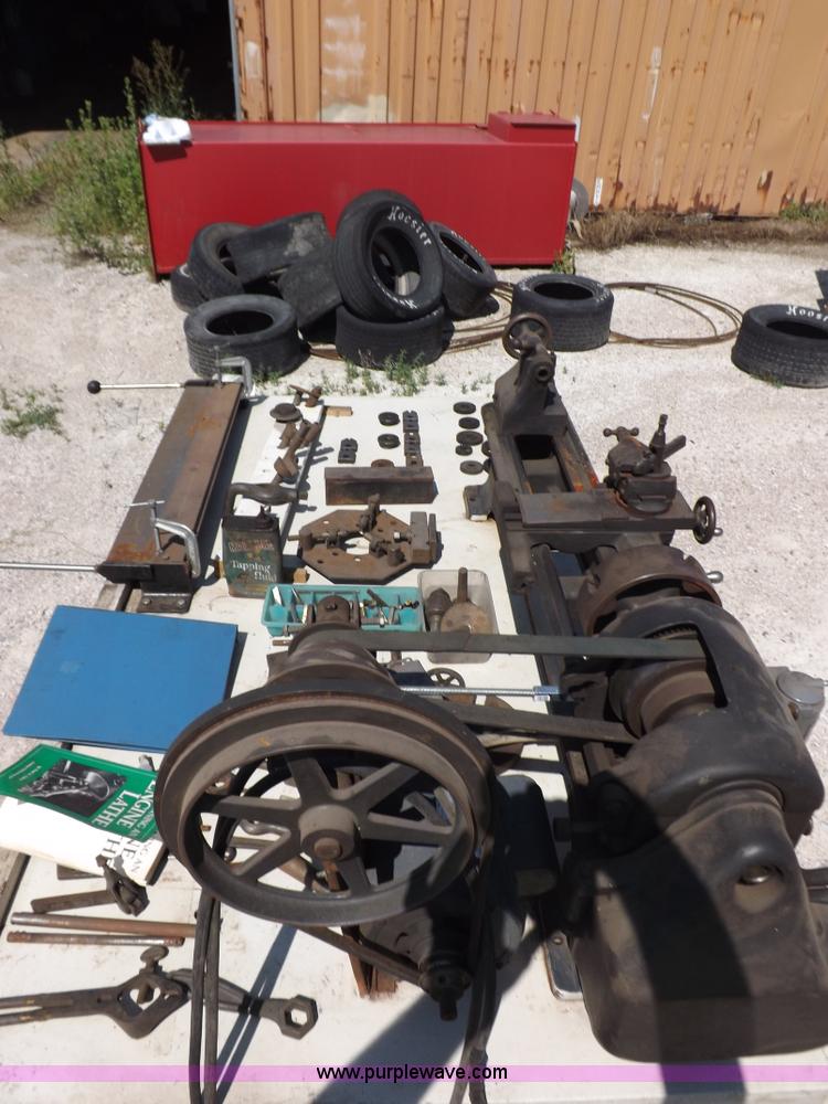 image for item J6881 Ward Powr-Kraft metal lathe