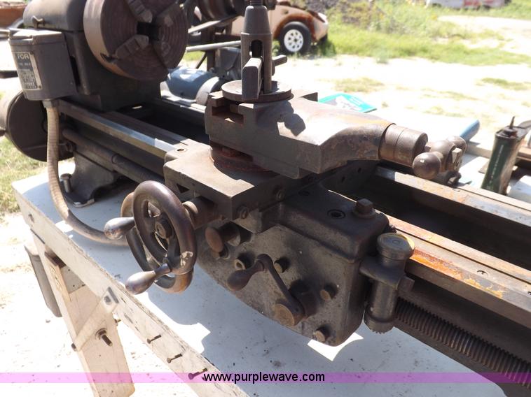 image for item J6881 Ward Powr-Kraft metal lathe