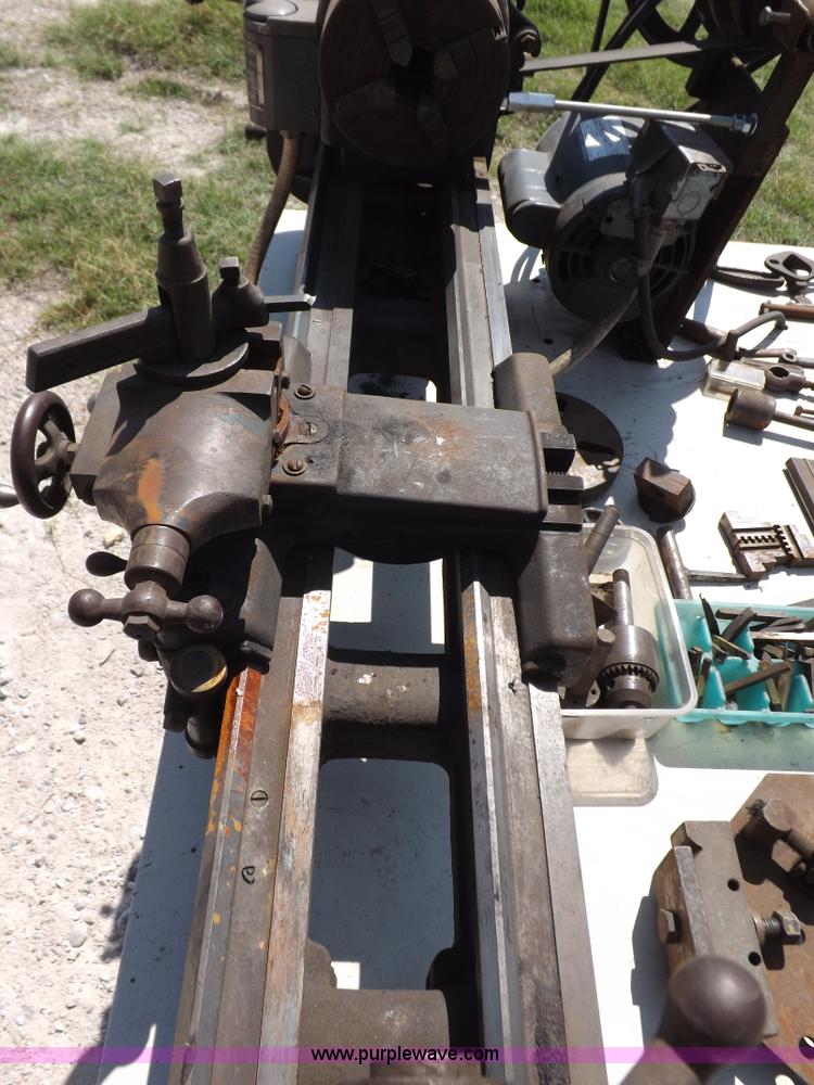 image for item J6881 Ward Powr-Kraft metal lathe