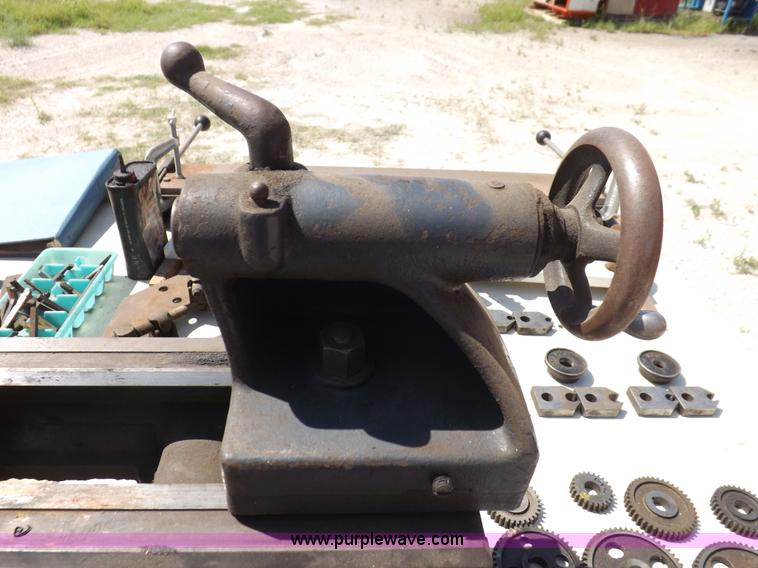 image for item J6881 Ward Powr-Kraft metal lathe