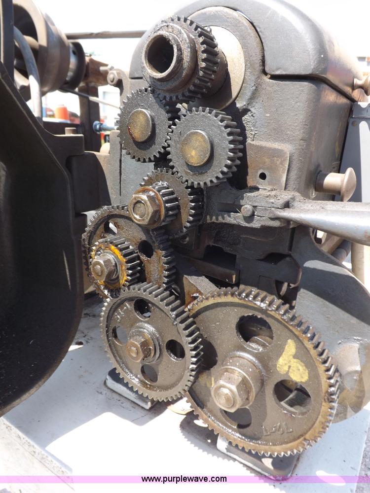 image for item J6881 Ward Powr-Kraft metal lathe