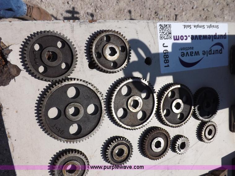 image for item J6881 Ward Powr-Kraft metal lathe