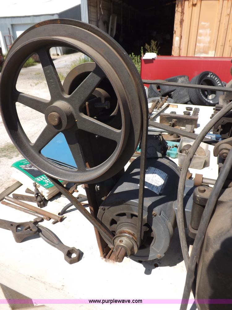 image for item J6881 Ward Powr-Kraft metal lathe