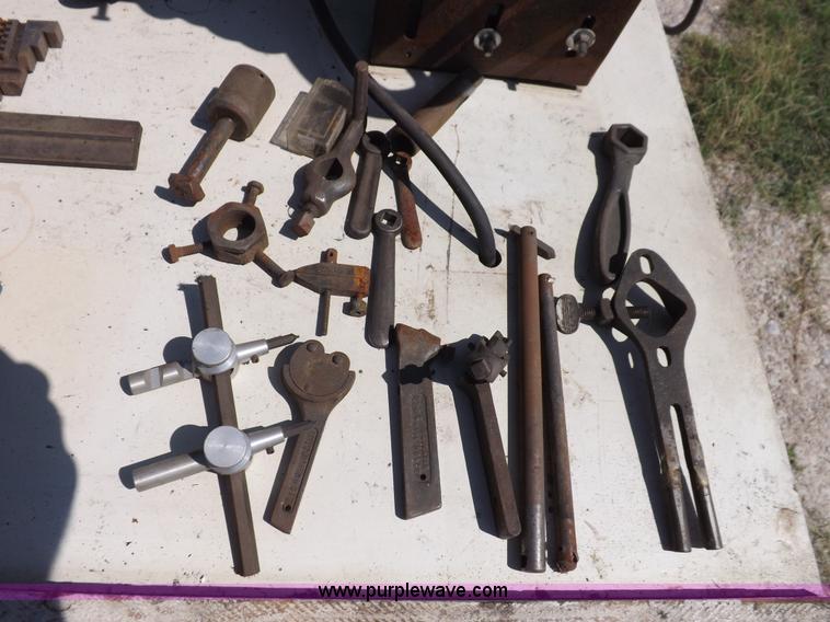 image for item J6881 Ward Powr-Kraft metal lathe