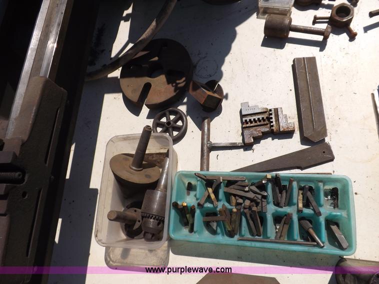 image for item J6881 Ward Powr-Kraft metal lathe