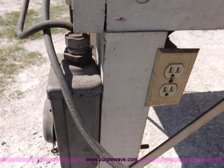 image for item J6881 Ward Powr-Kraft metal lathe