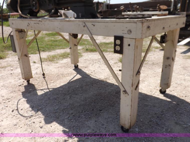 image for item J6881 Ward Powr-Kraft metal lathe