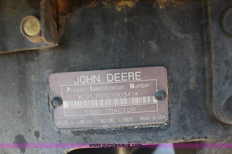 image for item K1037 1994 John Deere 5300 tractor