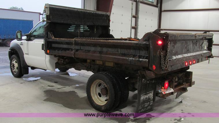 image for item K6316 2007 Ford F450 Super Duty XL flatbed truck