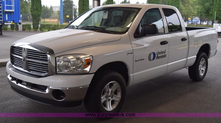 image for item L5800 2008 Dodge Ram 1500 Quad Ram pickup truck