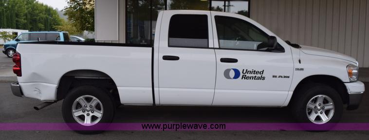 image for item L5800 2008 Dodge Ram 1500 Quad Ram pickup truck