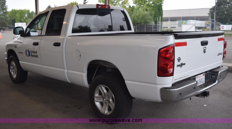image for item L5800 2008 Dodge Ram 1500 Quad Ram pickup truck