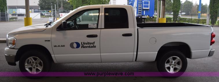 image for item L5800 2008 Dodge Ram 1500 Quad Ram pickup truck