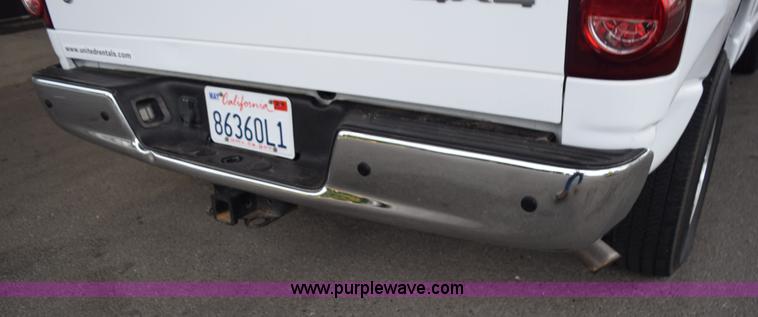 image for item L5800 2008 Dodge Ram 1500 Quad Ram pickup truck