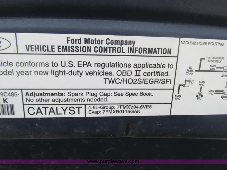 image for item R9423 2007 Ford Crown Victoria Police Interceptor