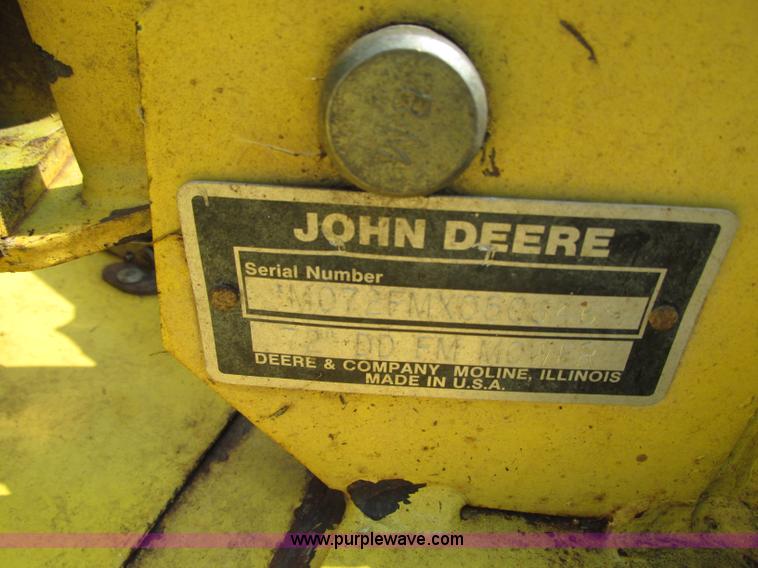 image for item R9454 John Deere F1145 lawn mower