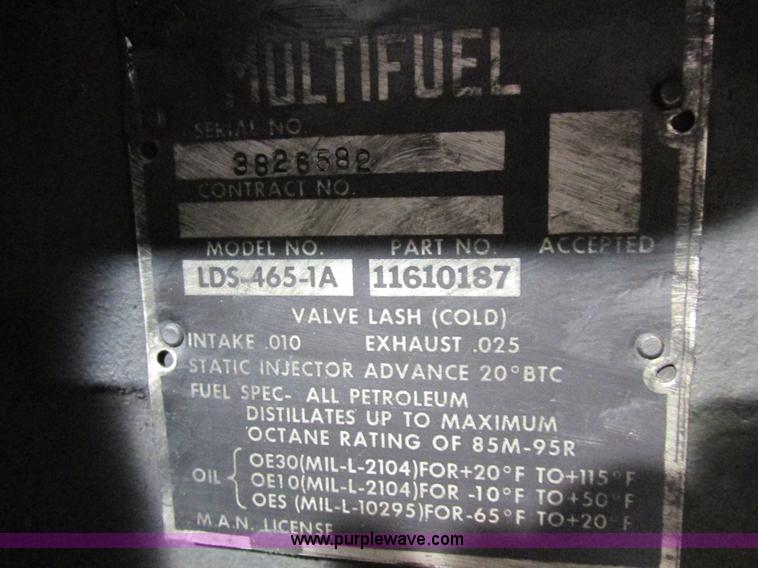 image for item Z9610 Continental LDS465-1A six cylinder diesel engine