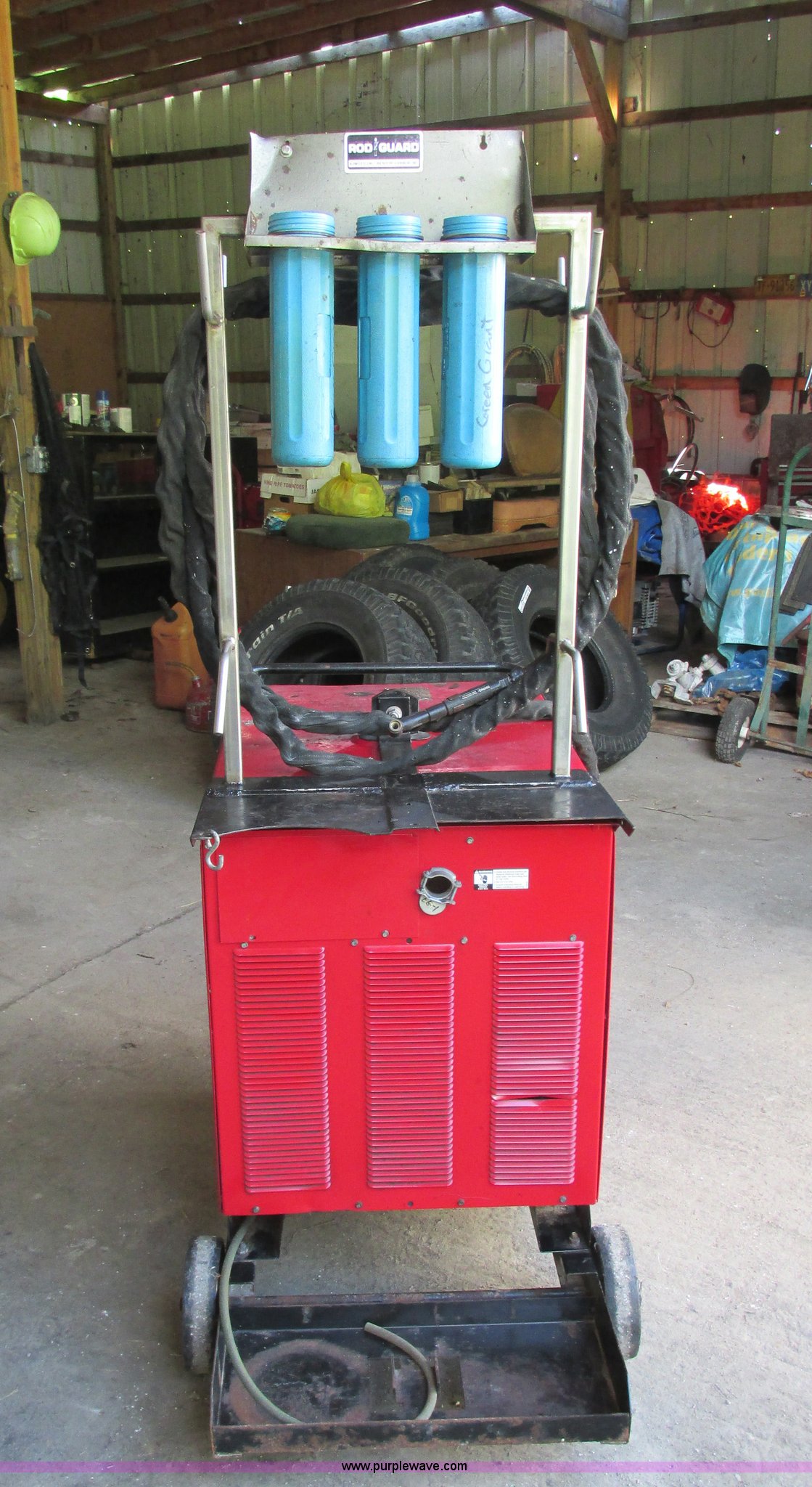 ... Idealarc Tig 300/300 welder Full size in new window ...