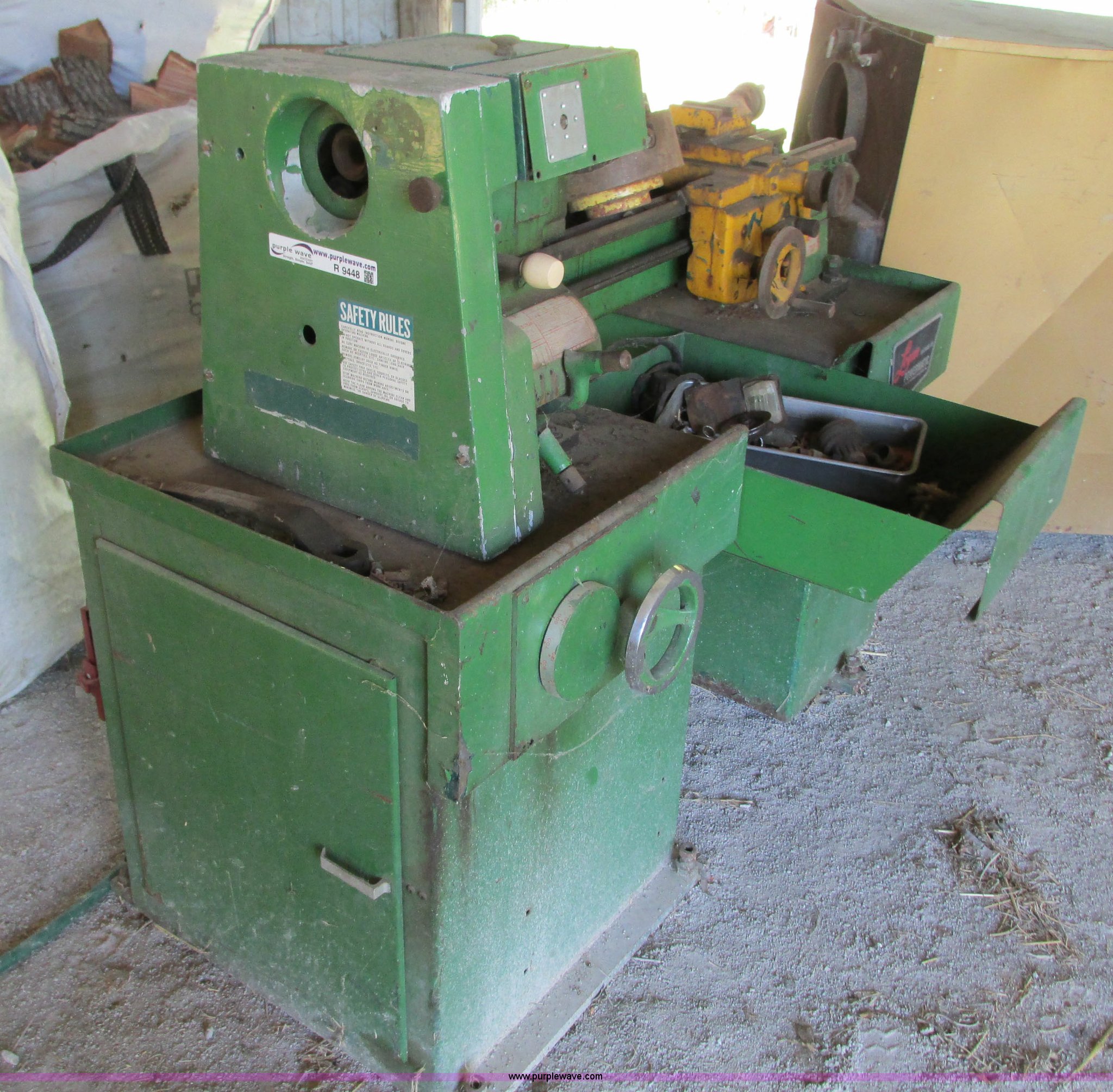 Logan Powermatic metal lathe in Centerview, MO Item R9448 sold