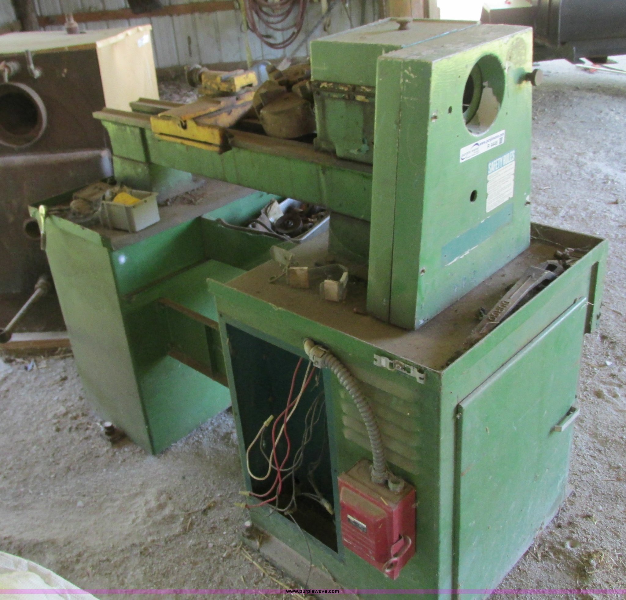 Logan Powermatic metal lathe in Centerview, MO Item R9448 sold