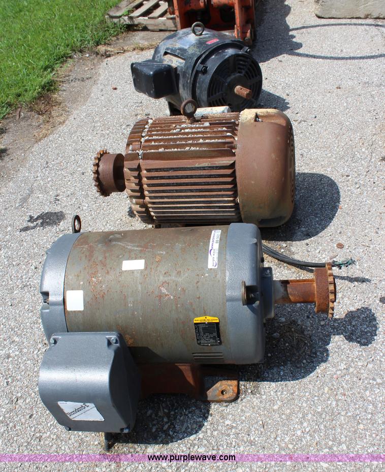 image for item BB9420 (3) assorted electric motors