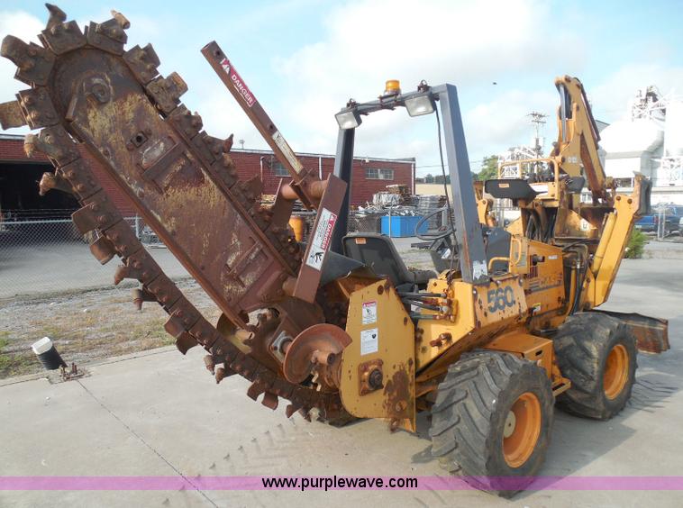 image for item BH9492 1995 Case 560 trencher
