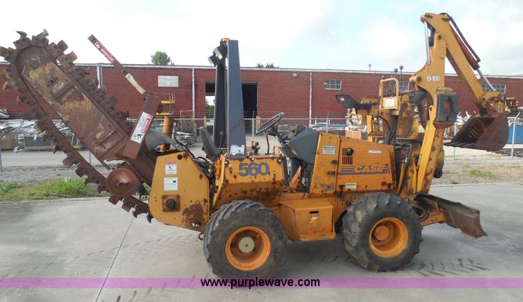 image for item BH9492 1995 Case 560 trencher