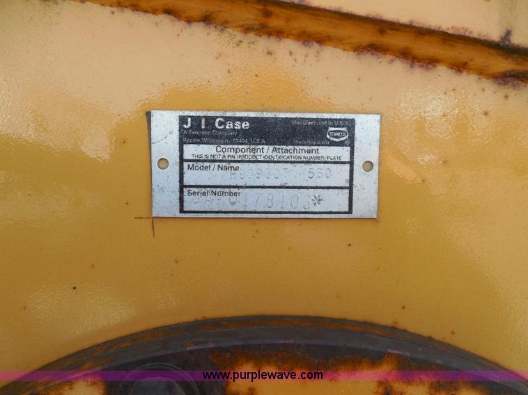 image for item BH9492 1995 Case 560 trencher