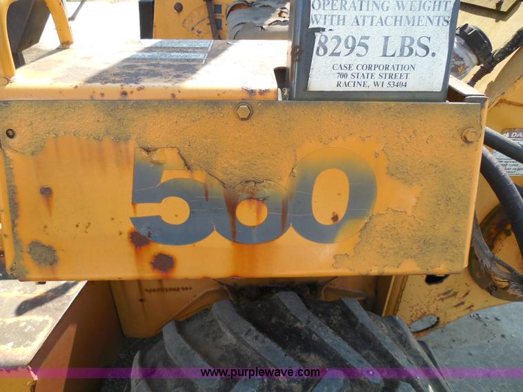 image for item BH9492 1995 Case 560 trencher