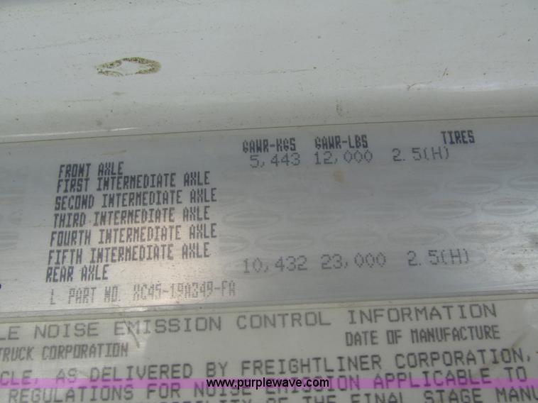 image for item H4541 2004 Sterling Acterra dump truck