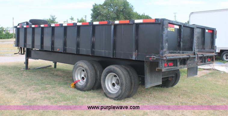 image for item H8147 2010 Hot Springs Performance end dump trailer