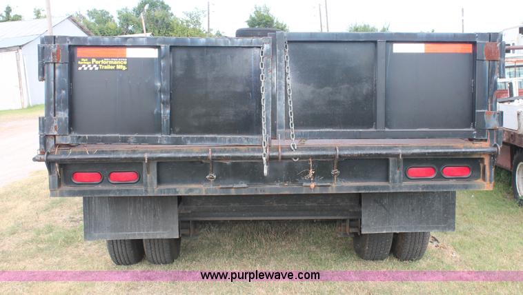 image for item H8147 2010 Hot Springs Performance end dump trailer