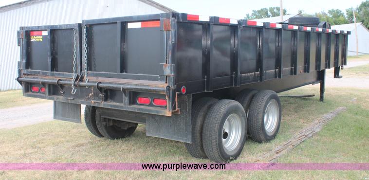 image for item H8147 2010 Hot Springs Performance end dump trailer